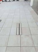 Photo #5 of project ULMA single-slot grating trench drains in Luz Shopping Retail Park