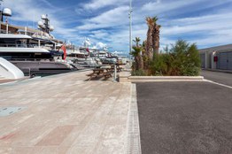 Photo #3 of project ULMA Trench Drain System at the Iconic Port Vauban, Antibes (France)