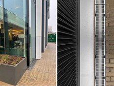 Photo #1 of project ULMA Trench Drain Systems at Ebury Bridge Estate, London