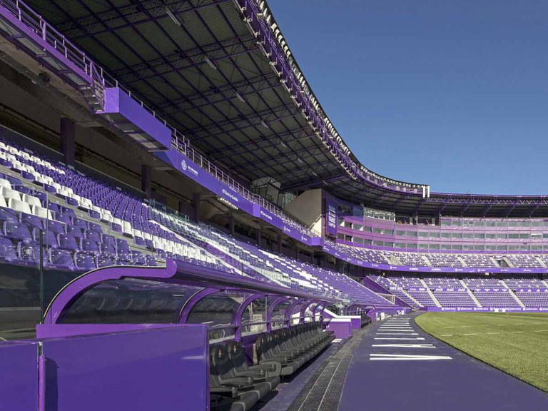 Valladolid Stadium: the most efficient way to install television wiring