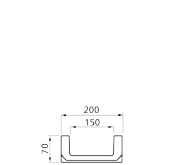 EUROSELF200 - Shallow trench drain SELF range