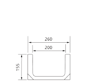 SELF250 - Shallow trench drain SELF range