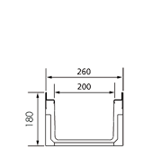 SELF250K - Shallow trench drain SELF range