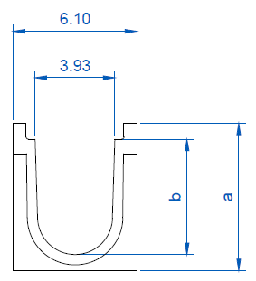 D100 - Trench drain for sport venues SPORT