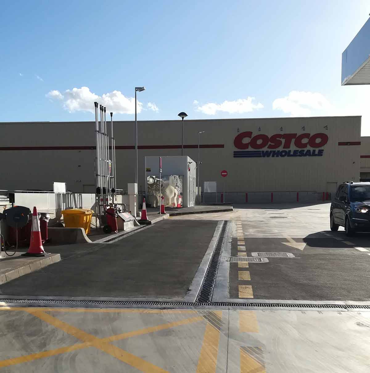 Photo #1 of project Costco chooses ULMA Drainage Channels