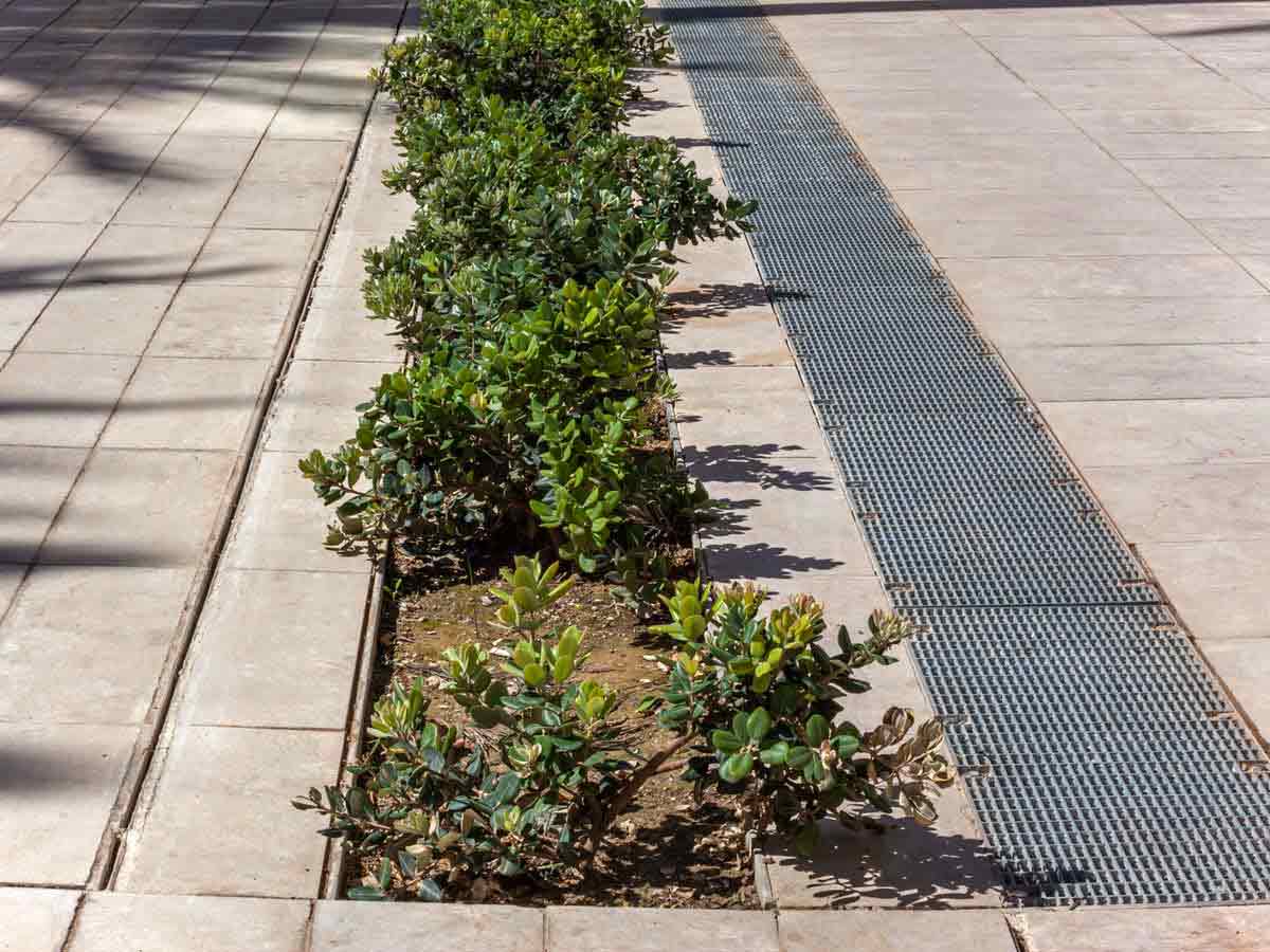 Photo #4 of project Comfortable and safe drainage with heelproof grating