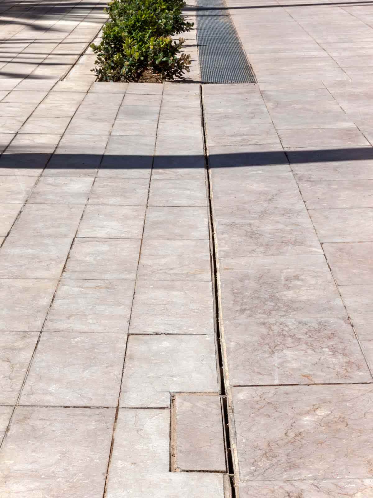 Photo #5 of project Comfortable and safe drainage with heelproof grating