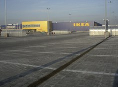 Photo #1 of project IKEA in Krakow- Poland with ULMA drainage system
