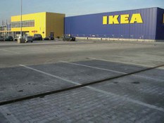 Photo #2 of project IKEA in Krakow- Poland with ULMA drainage system