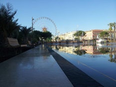 Photo #3 of project ULMA channels at the water mirror in Nice-France