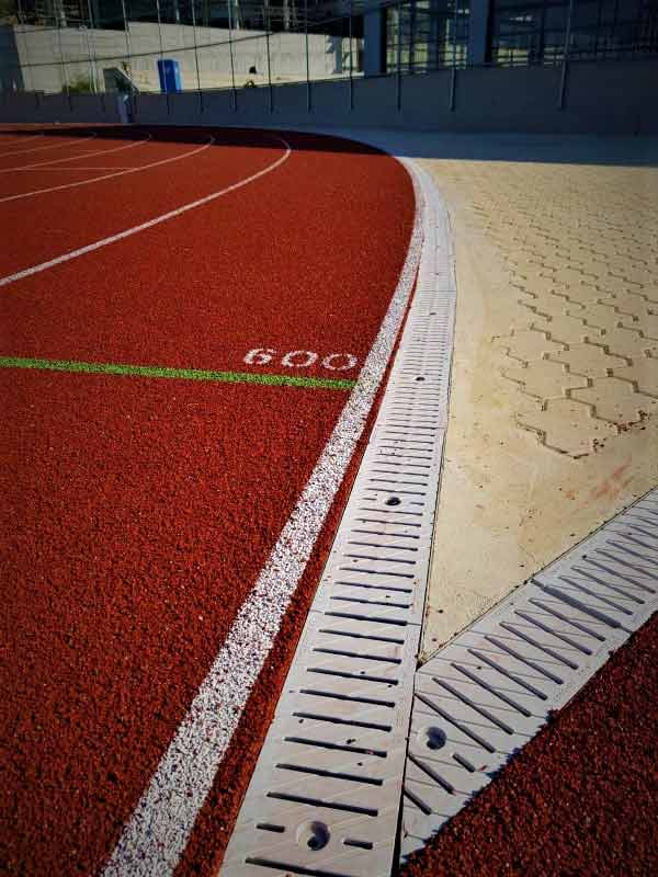 Photo #4 of project ULMA channels for the new sport area at Foley´s School in Cyprus