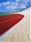 Photo #1 of project ULMA channels for the new sport area at Foley´s School in Cyprus