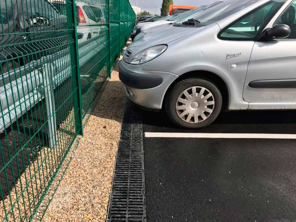Photo #6 of project ULMA drainage channels in Lyon Airport  (France)
