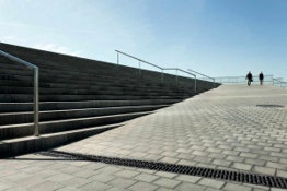 Photo #1 of project ULMA Drainge channels in  Vela Hotel - Barcelona