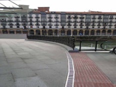 Photo #1 of project ULMA's drainage channels at the Ribera Market in Bilbao