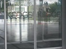 Photo #5 of project ULMA single-slot grating at the Kedge Bussiness School in Bordeaux