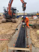 Photo #7 of project ULMA’s heavy duty drainage channels chosen for CNG Fuels stations
