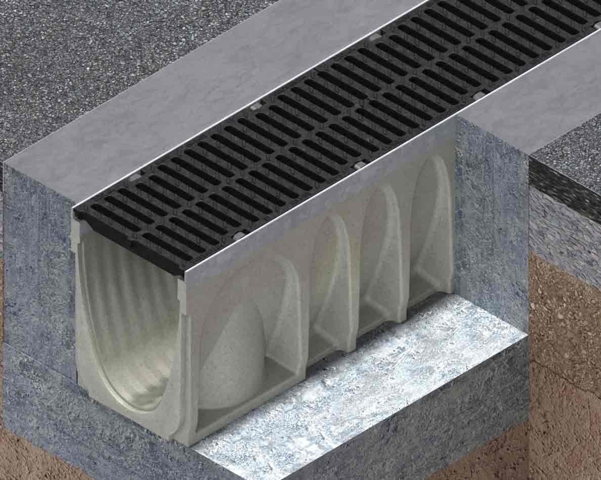 Driveway drainage channels MultiV+