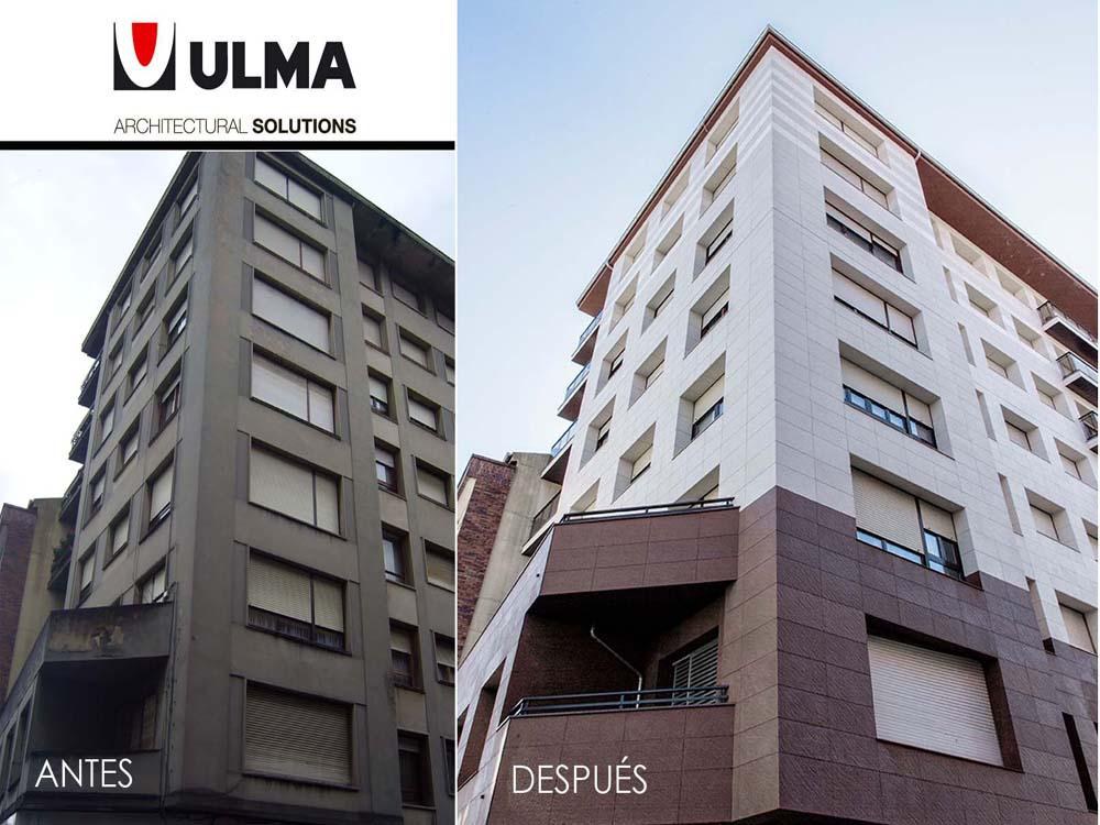 New video of the advantages of restoring facade with ULMA