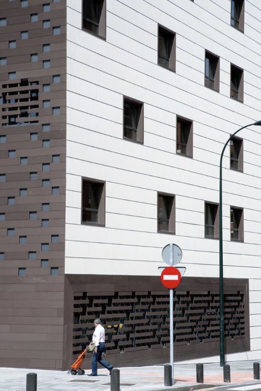 Photo #8 of project BBK home in Bilbao with 6,000 m2 of ULMA ventilated facade