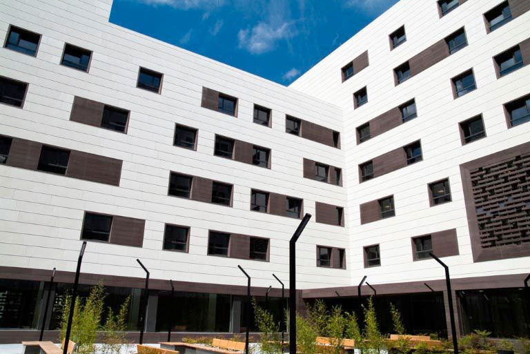 Photo #10 of project BBK home in Bilbao with 6,000 m2 of ULMA ventilated facade