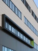 Photo #5 of project Breathing Life: Facade cladding in hospital design