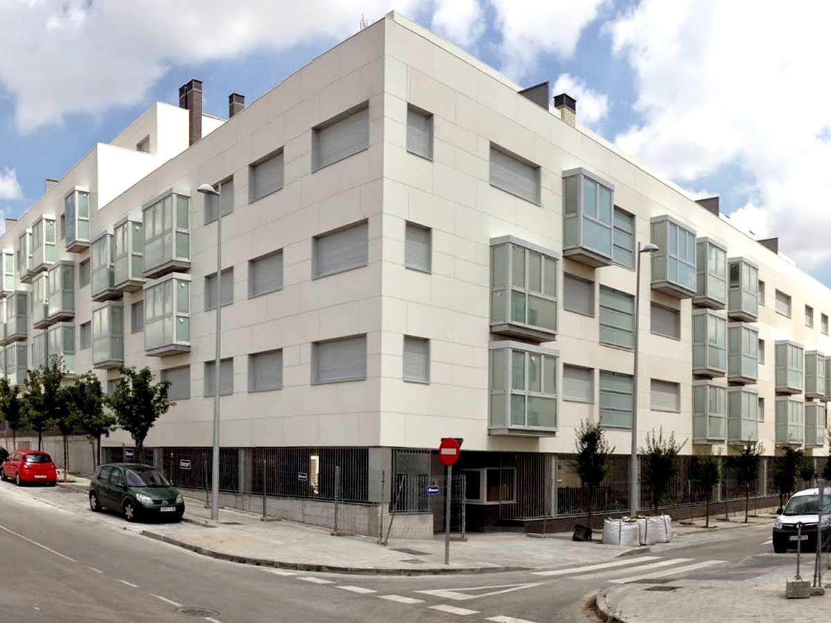 Homes in Valdebebas Madrid with ULMA Facades