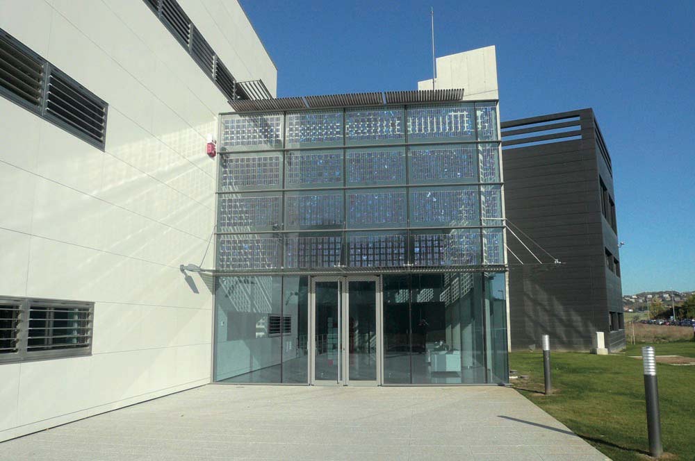 Photo #1 of project INGETEAM Building with ULMA´s ventilates facades