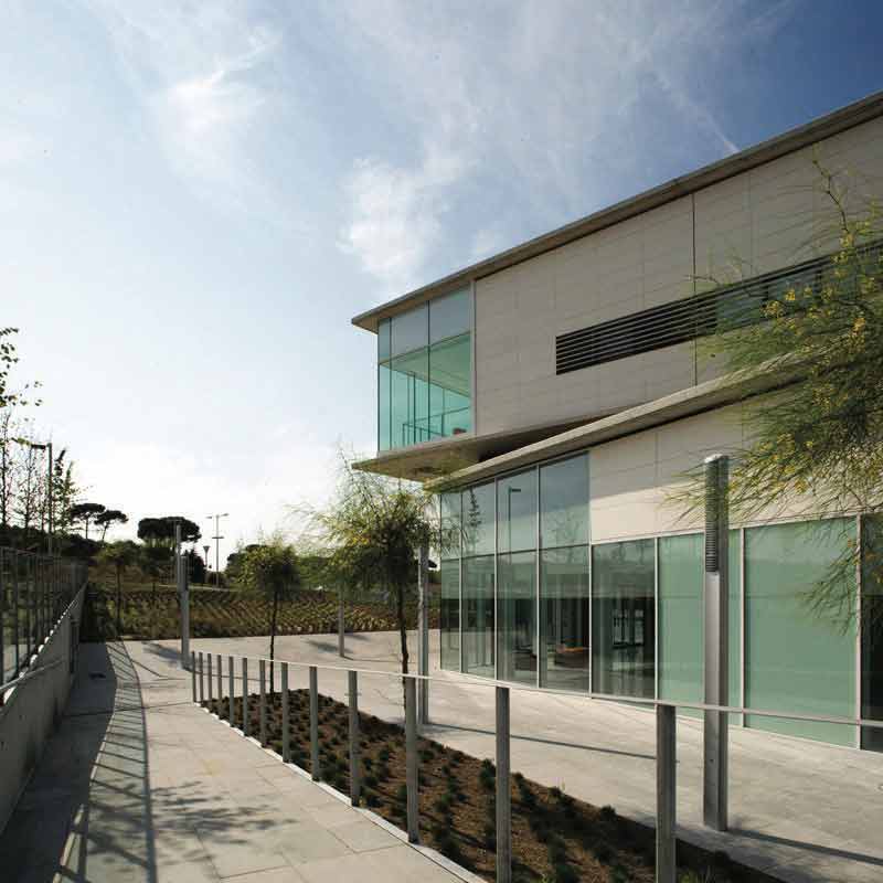 Photo #3 of project Mollet Hospital with ventilated facade