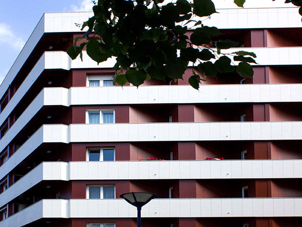 Restoration with ULMA Facade in the centre of Renteria