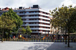 Photo #1 of project Restoration with ULMA Facade in the centre of Renteria