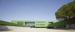 Photo #2 of project Colorful  Elemantary School facade with ULMA's engineered stone