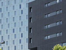 Photo #2 of project ULMA facade on the Diagonal skyscraper in Barcelona