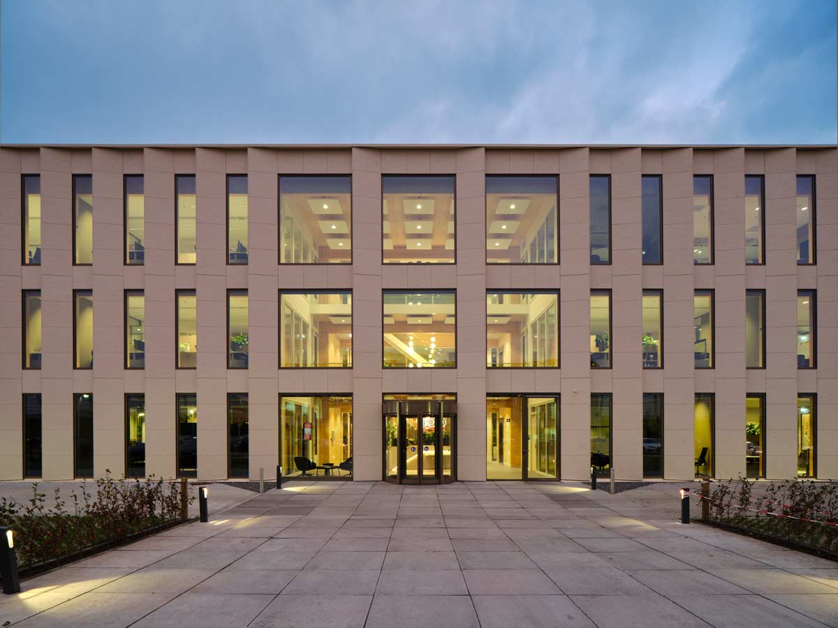 ULMA facade on the most eco-friendly building in Breda