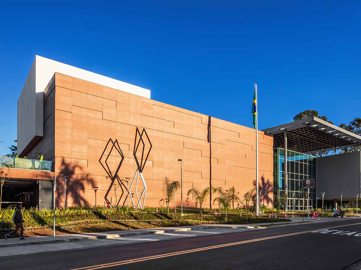 Photo #2 of project ULMA Facade Cladding at the new SESC Headquarters (Brazil)