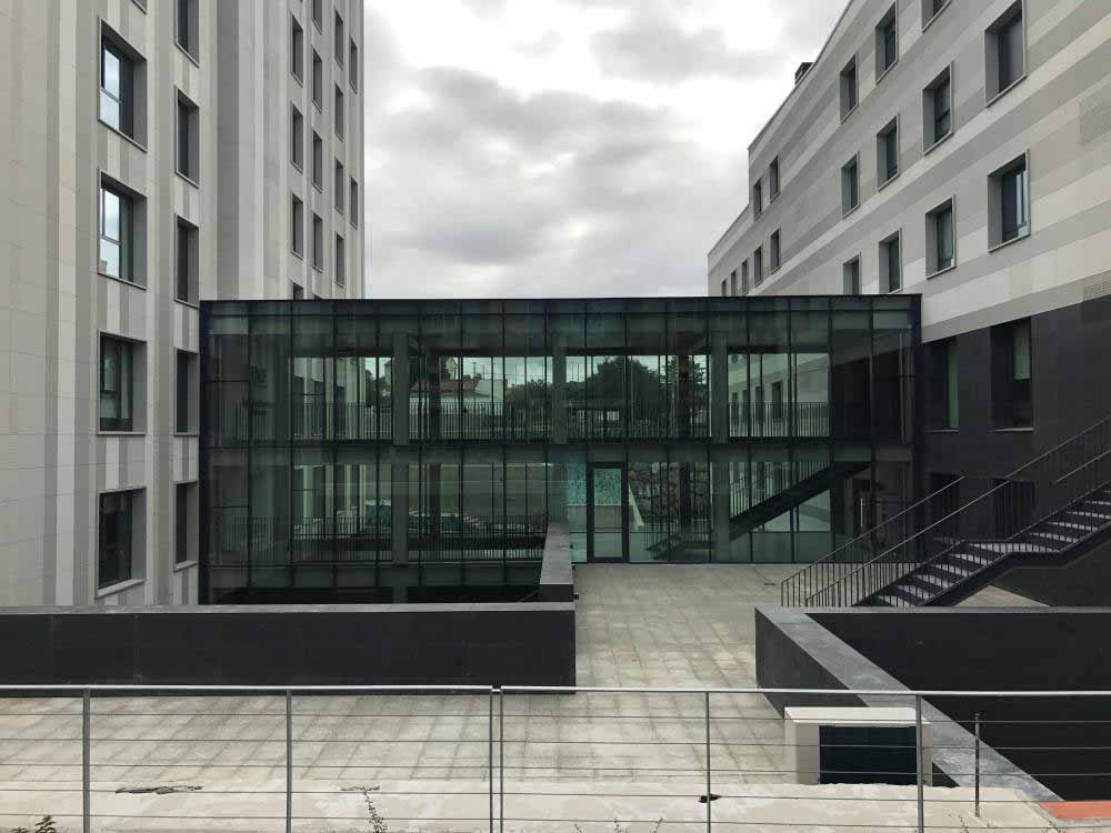 ULMA Ventilated Facades on the new UNEATLANTICO student hall of residence, Santander