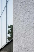 Photo #2 of project What better than a paper-like texture for a library's facade