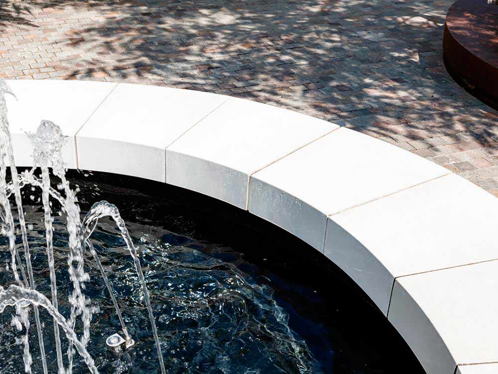 Photo #2 of project Benches with special precast piece in, Barcelona