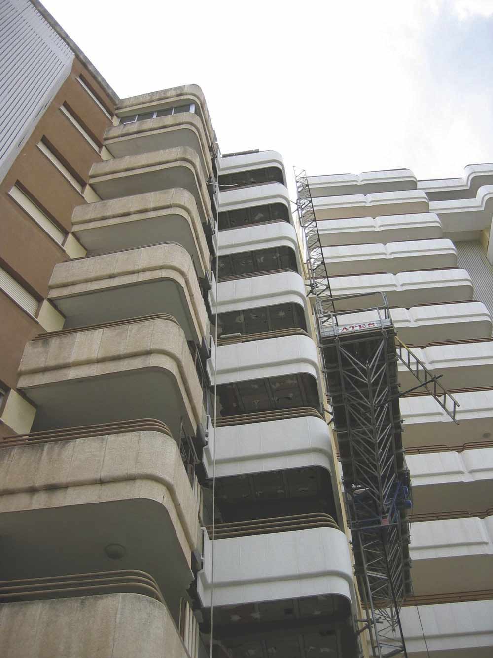 Photo #5 of project Customised curved terrace front in the beach