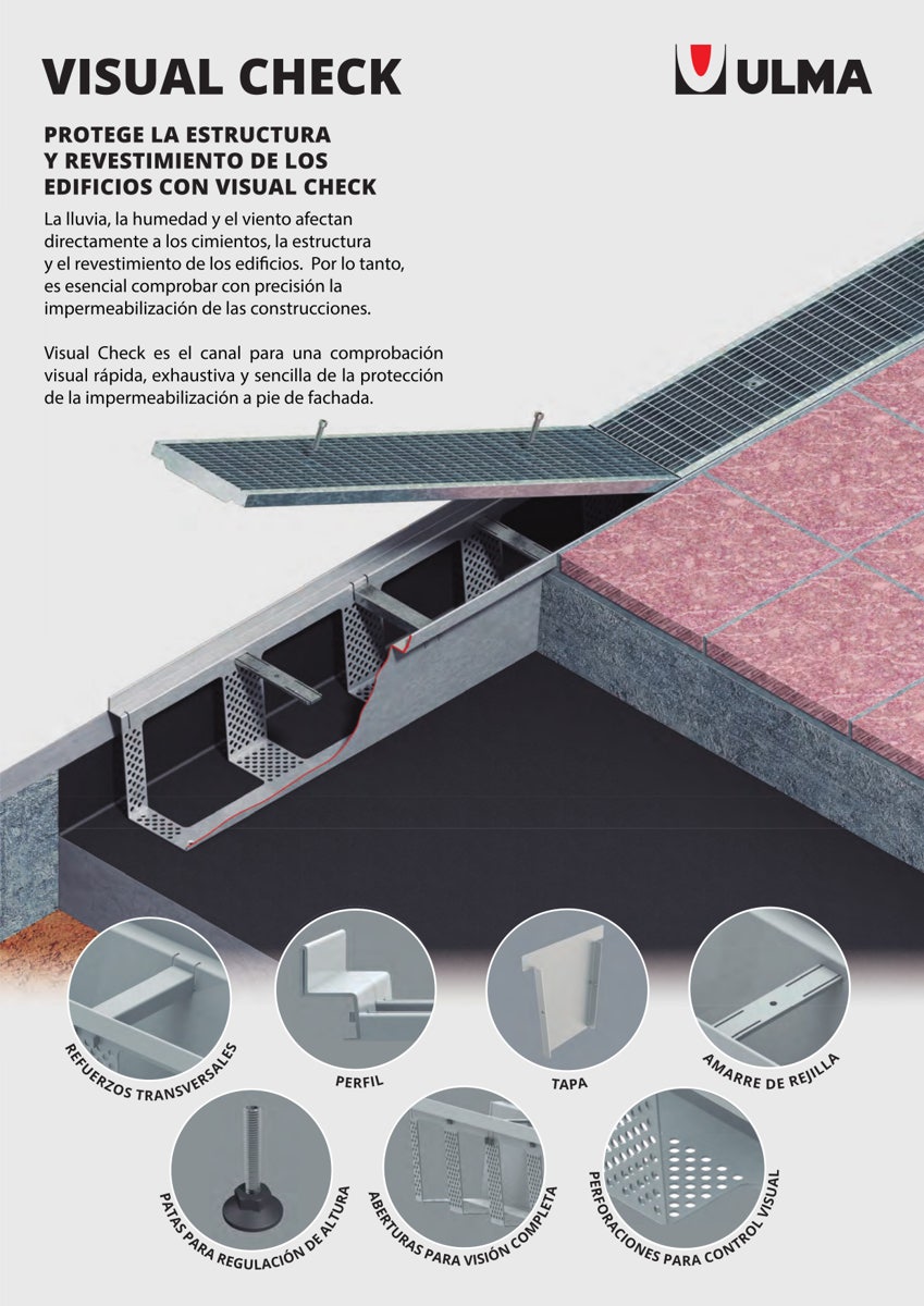 Visual Check canal de fachada – descarga de archivos