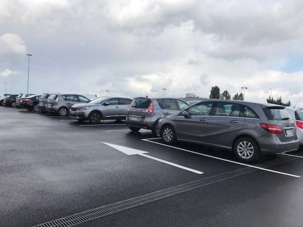 Foto 1 del proyecto Canales MultiV+ ULMA en el Aeropuerto de Lyon (Francia)