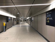 Foto 3 del proyecto Canales para zonas limitadas en altura en la estación de Lyon-Perrache