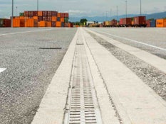 Foto 2 del proyecto Drenaje en plataformas logísticas | Interporto Pordenone