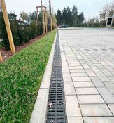 Foto 2 del proyecto Drenaje inteligente en el parking del restaurante Lemabri en Alemania