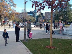 Foto 2 del proyecto Laberintos subterráneos y drenaje eficiente para plazas