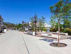 Foto 1 del proyecto Solución de drenaje urbano ULMA en la zona comercial de Bandol