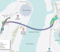 Foto 2 del proyecto Túnel de Silvertown:  Redefiniendo la conectividad con sistemas de drenaje más inteligentes