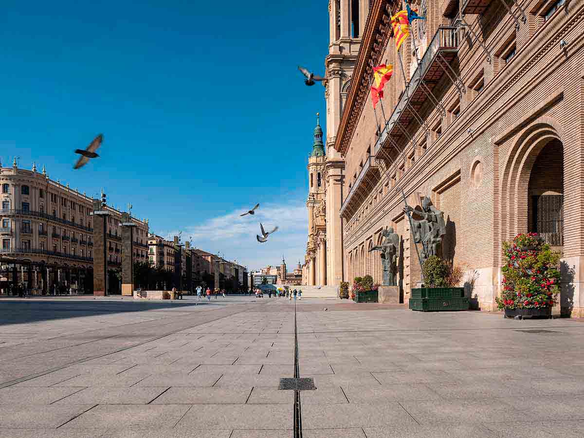 Una plaza de lo más emblemática Una plaza de lo más emblemática
