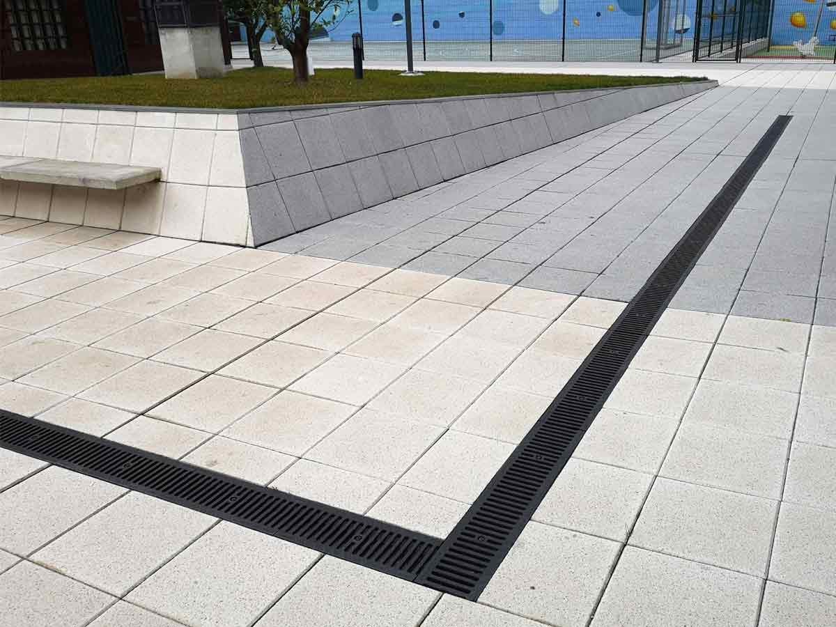 Urbanización en Gijón: canales para alturas limitadas