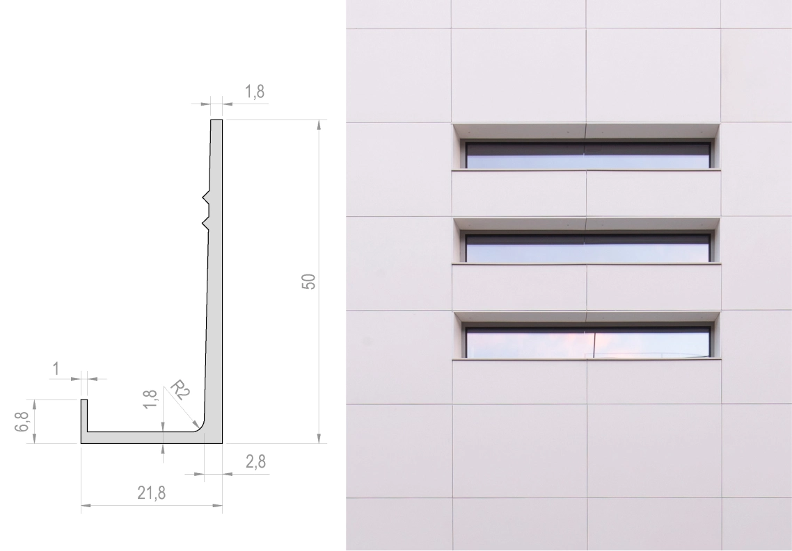 concealed profile